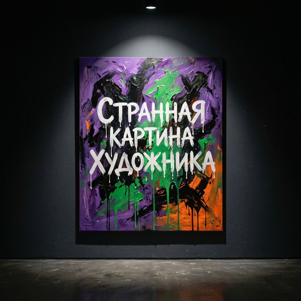 TiNew - Странная картина художника