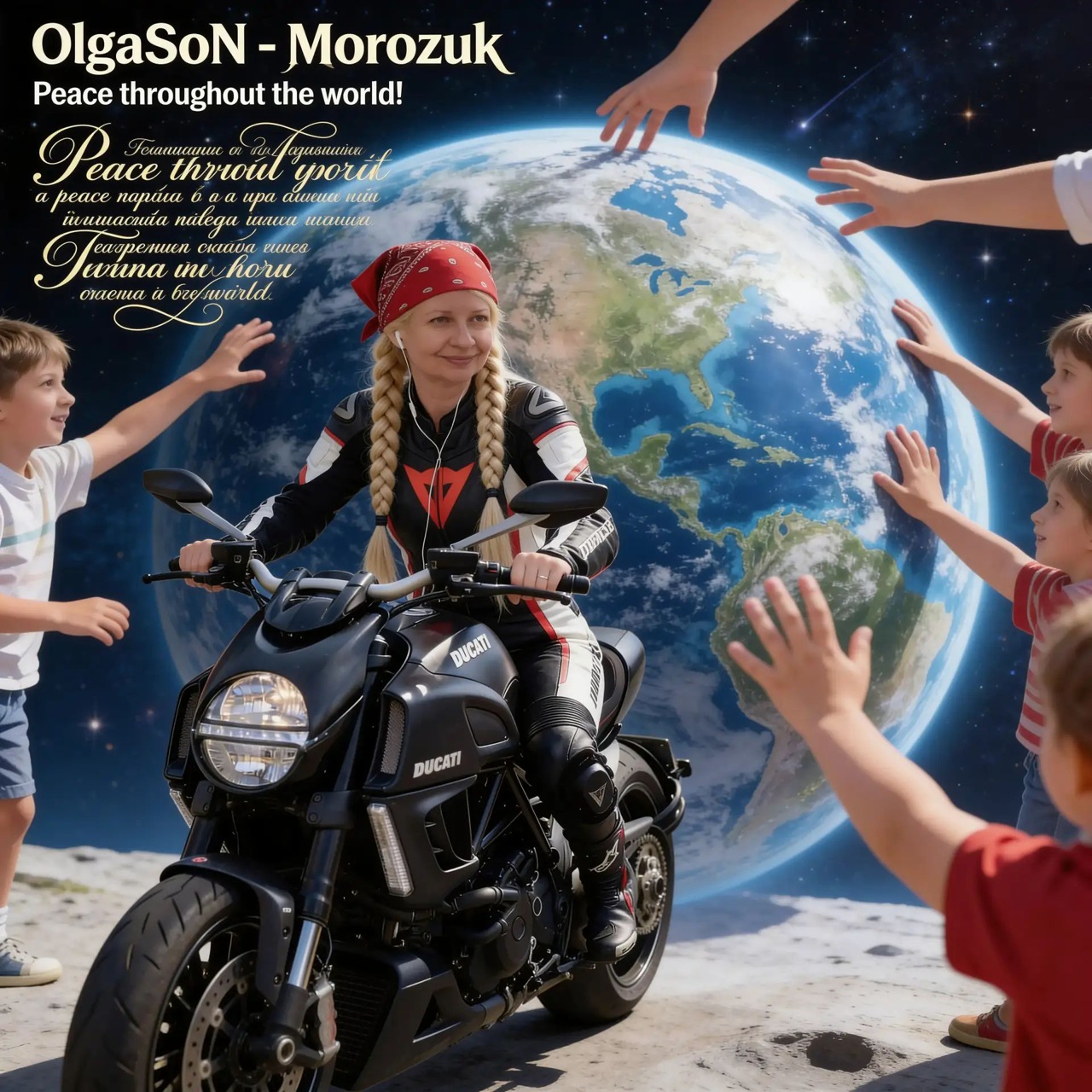 Обложка: Peace throughout the World