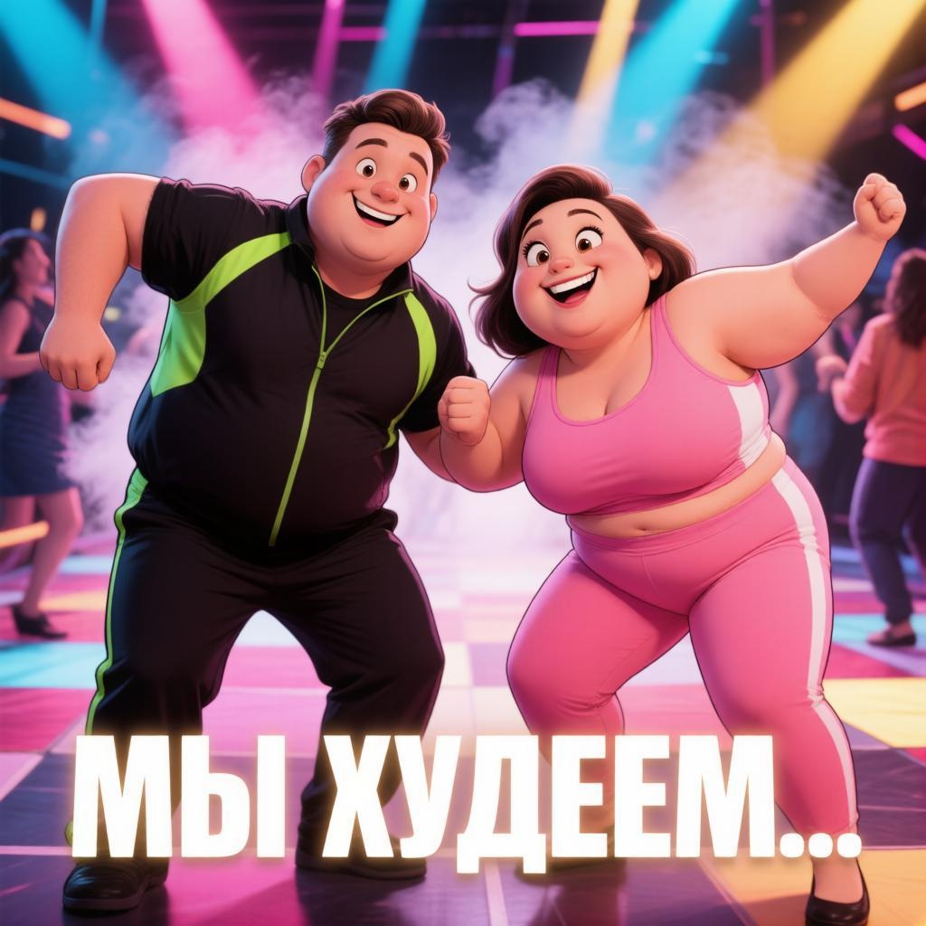 ХУДЕЕМ НА ТАНЦПОЛЕ...